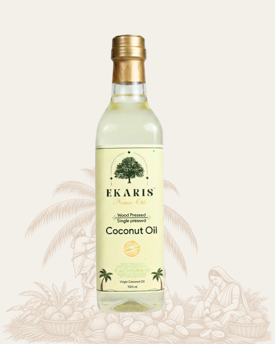 Wood Pressed Coconut Oil