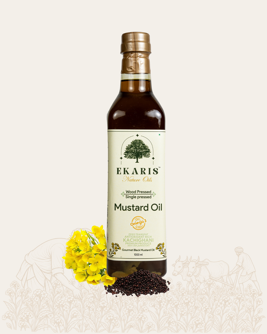 Wood Pressed Black Mustard Oil