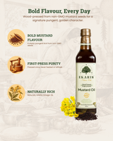 Wood Pressed Black Mustard Oil