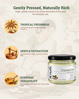 Extra Virgin Coconut Oil - Glass Jar