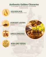 Wood Pressed Black Mustard Oil