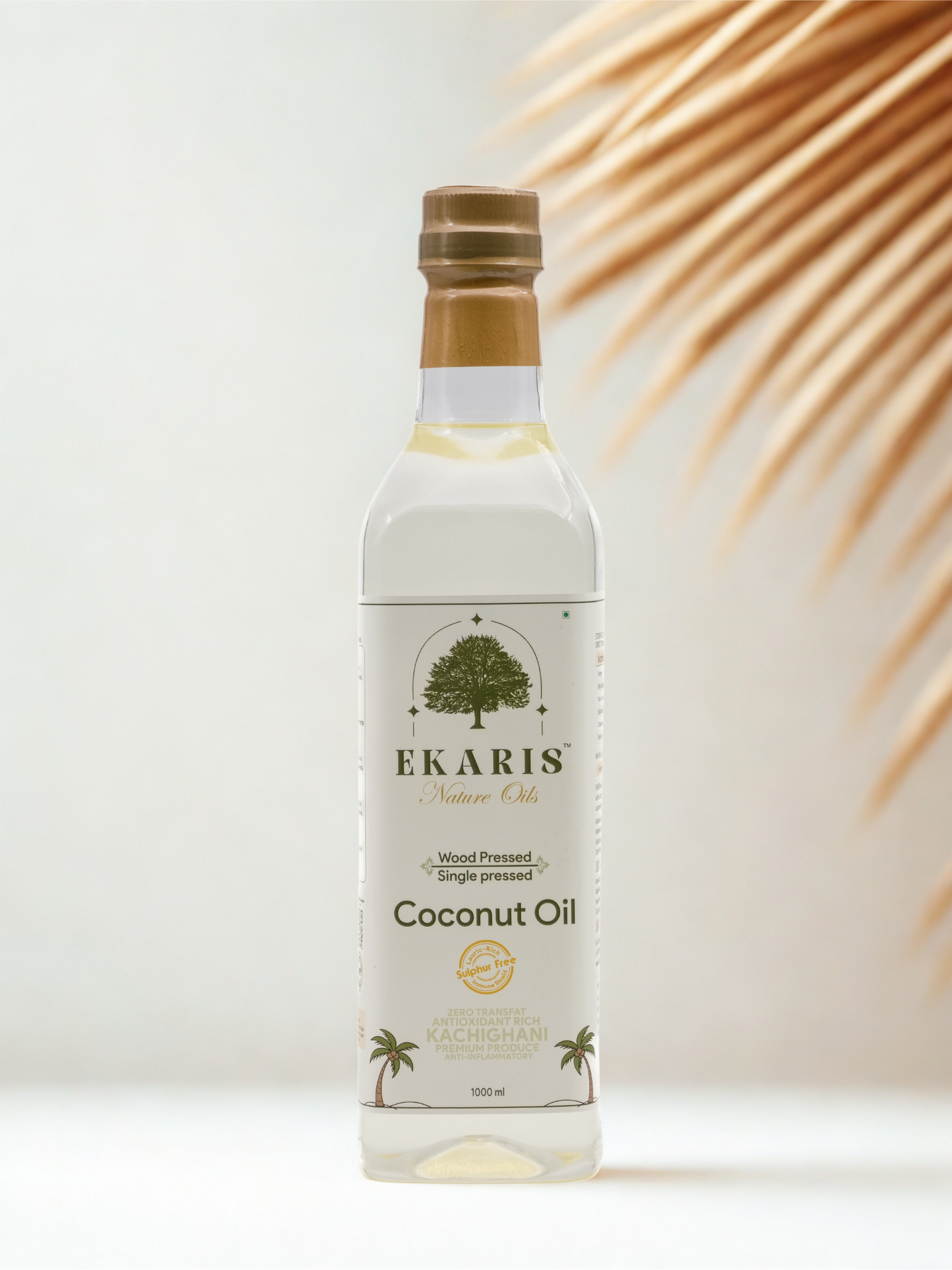 Wood Pressed Coconut Oil