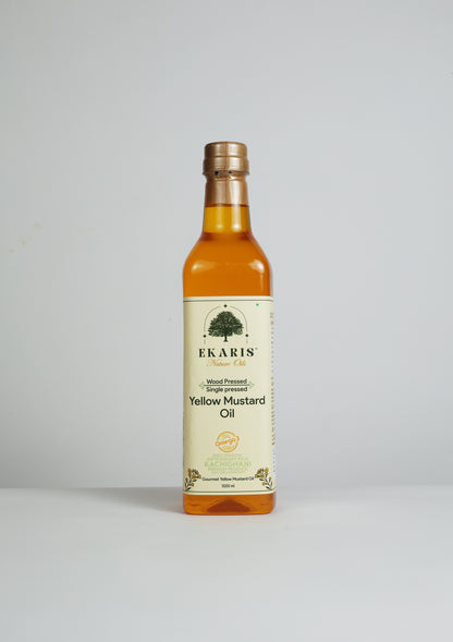 Wood Pressed Yellow Mustard Oil