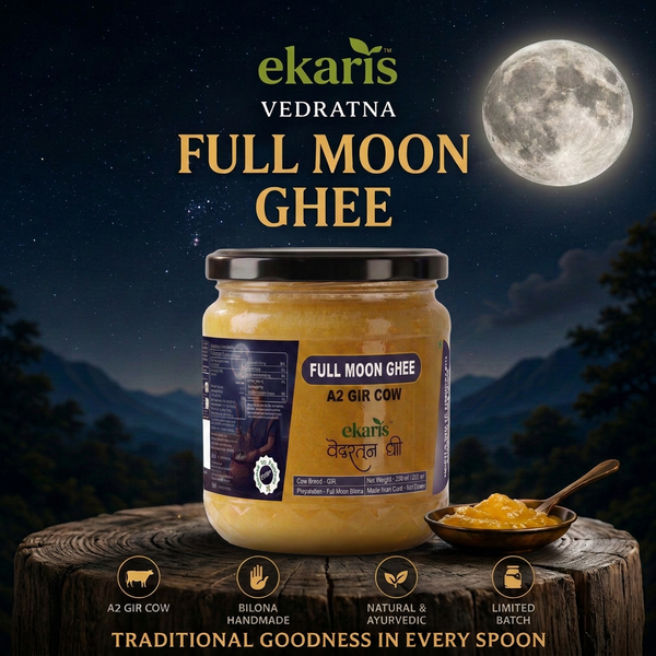 Ekaris Full Moon A2 Cow Ghee