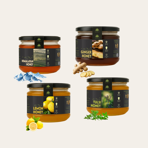 Natural Honey Jars