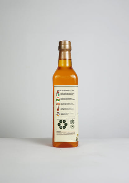 Wood Pressed Yellow Mustard Oil