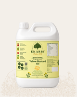 Wood Pressed Yellow Mustard Oil
