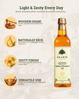 Wood Pressed Yellow Mustard Oil