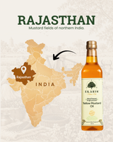Wood Pressed Yellow Mustard Oil