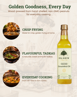 Wood Pressed Groundnut Oil