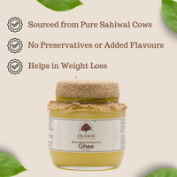 Ekaris A2 Sahiwal Cow Ghee - 200ml