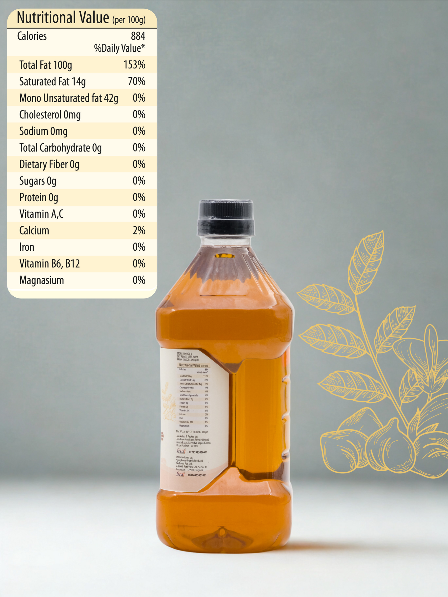 Cold Pressed White Sesame Oil