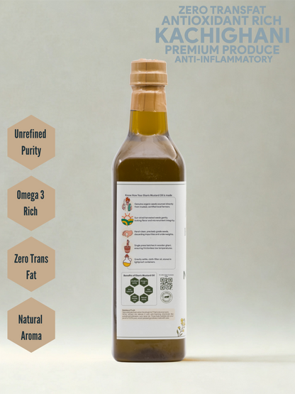 Wood Pressed Black Mustard Oil