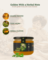 Organic Honey Jar Tulsi Flavored | Best Pure Honey in India