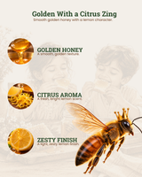 Organic Honey Jar | Lemon Flavored — Best Honey in India