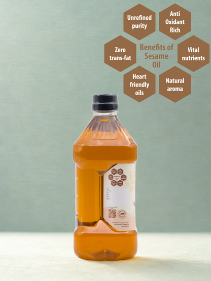 Cold Pressed White Sesame Oil