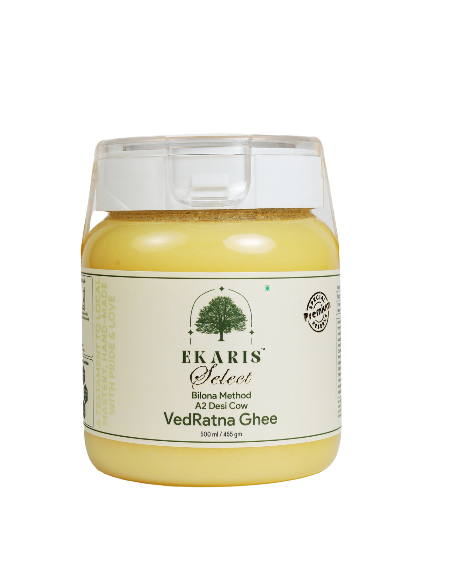 Ekaris VedRatna A2 Cow Ghee - 500ml