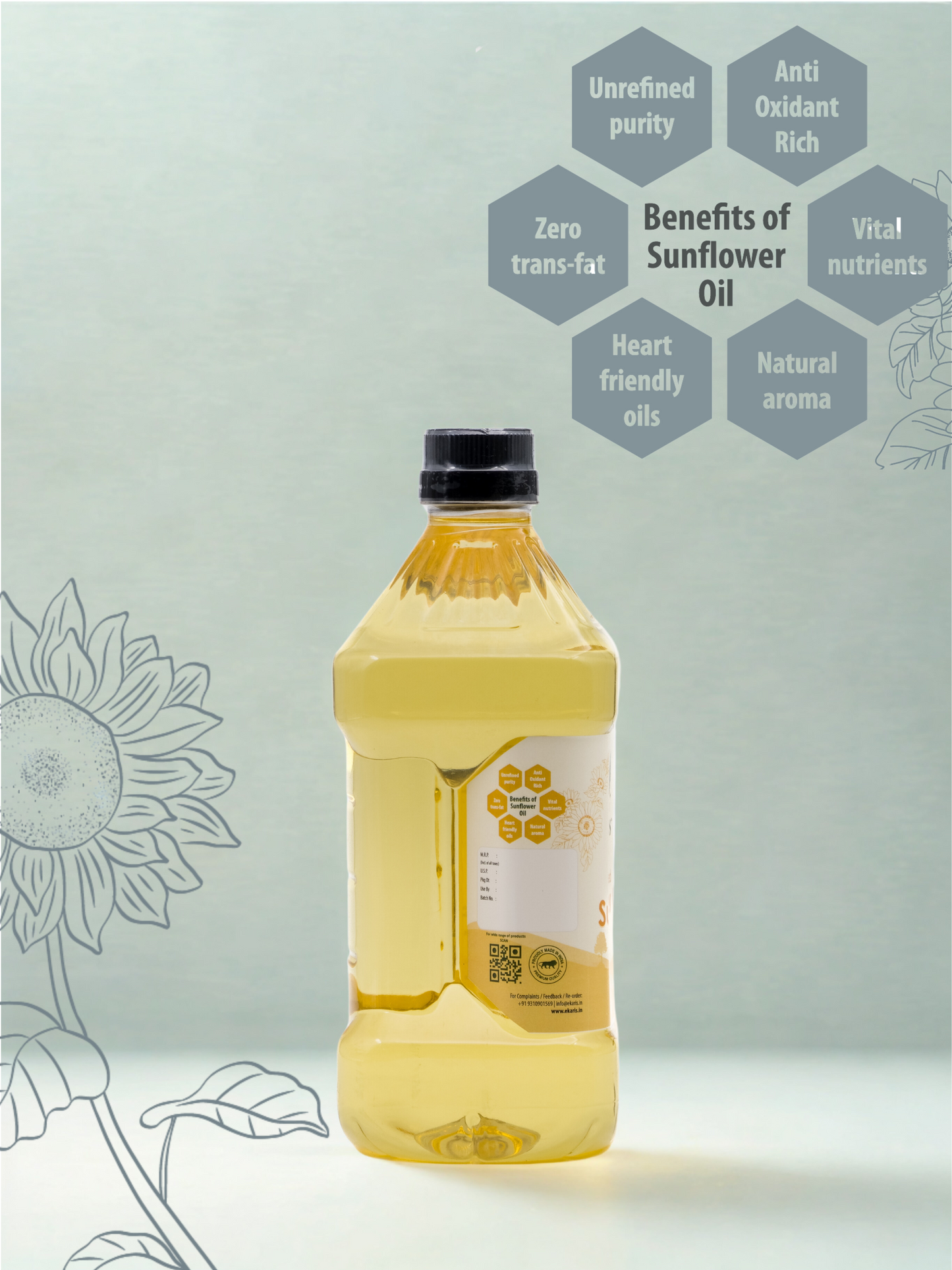 Cold Pressed Sunflower Oil