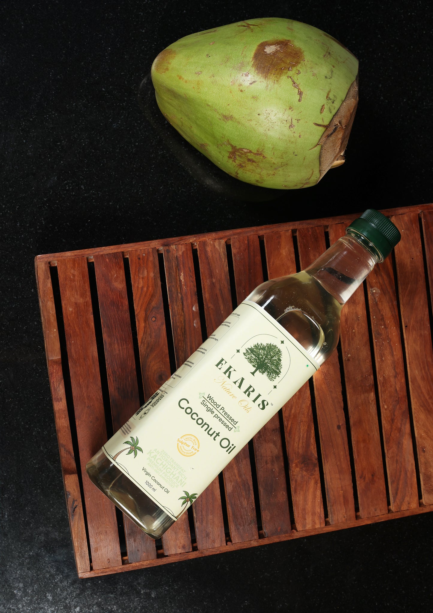 Wood Pressed Coconut Oil