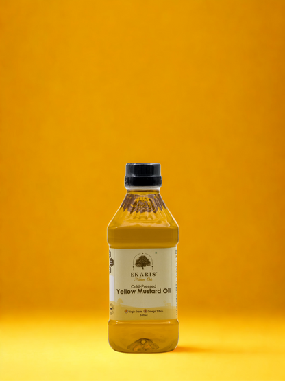 Cold Pressed Yellow Mustard Oil