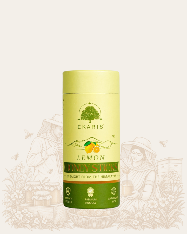 Organic Honey Lemon Flavored Sticks