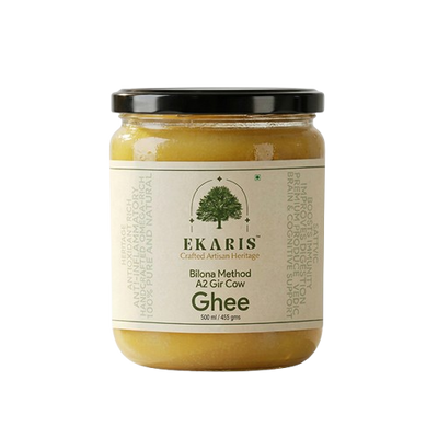 Ekaris A2 GIR Cow Ghee - 500ml / Half Litre