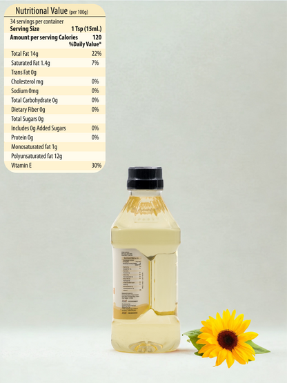 Cold Pressed Sunflower Oil