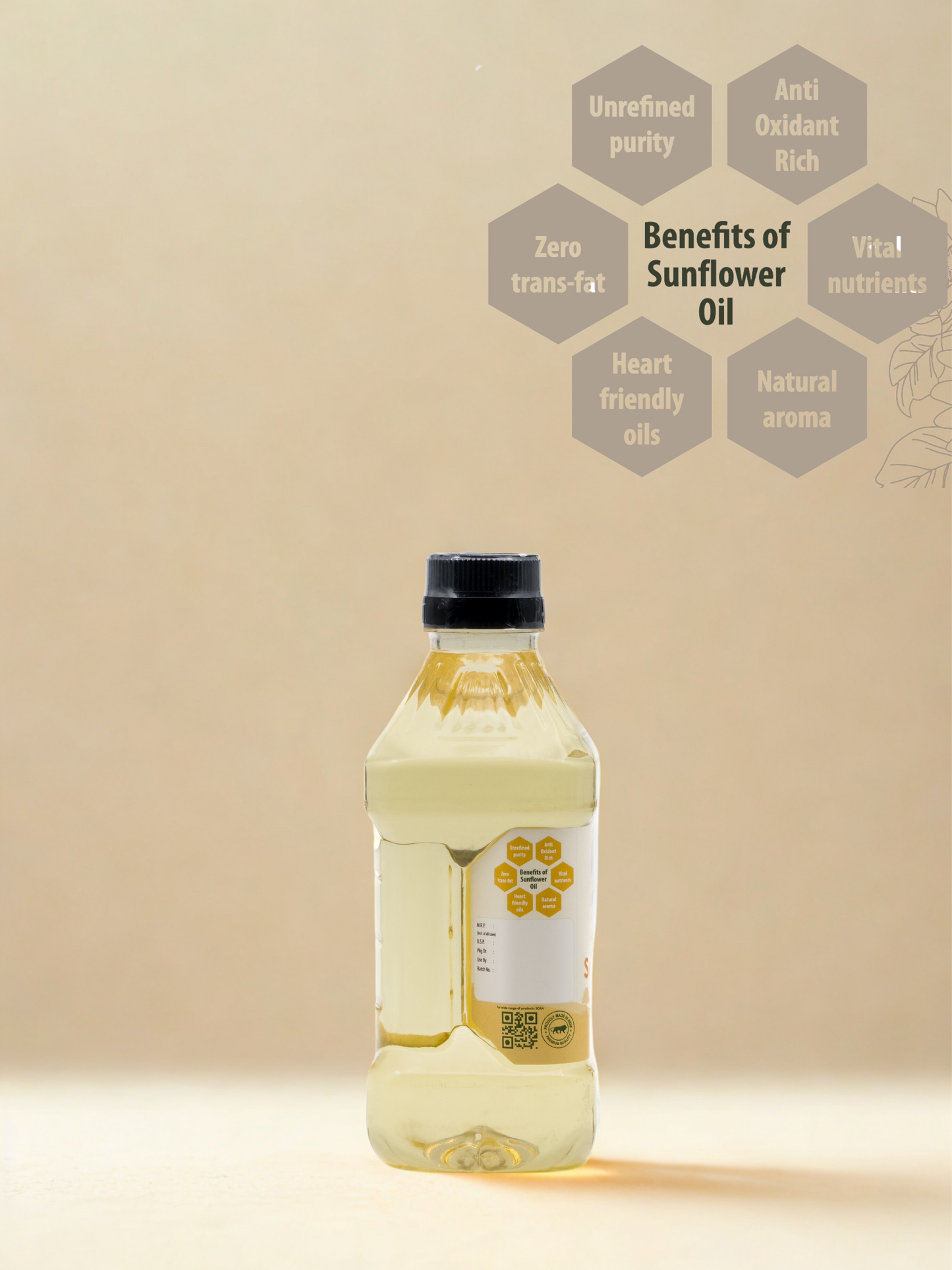 Cold Pressed Sunflower Oil