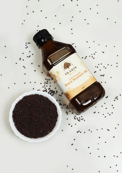 Cold Press Black Mustard Oil