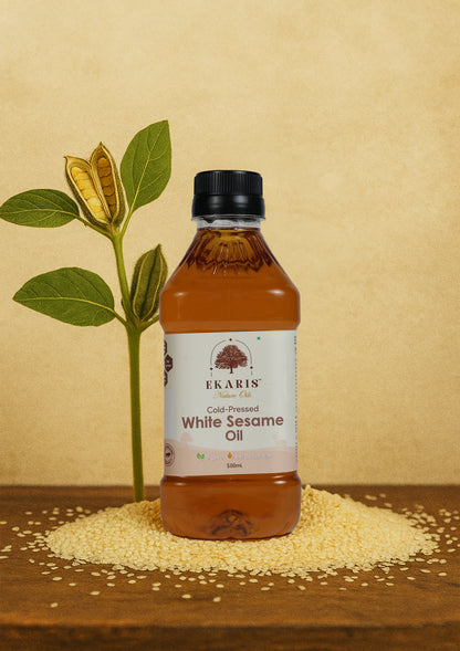 Cold Pressed White Sesame Oil