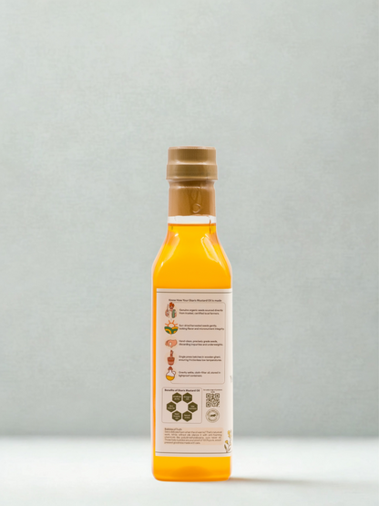 Wood Pressed Yellow Mustard Oil