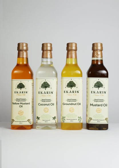 Wood Pressed Yellow Mustard Oil