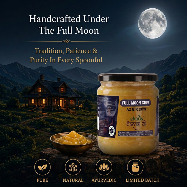 Ekaris Full Moon A2 Cow Ghee- 500ml