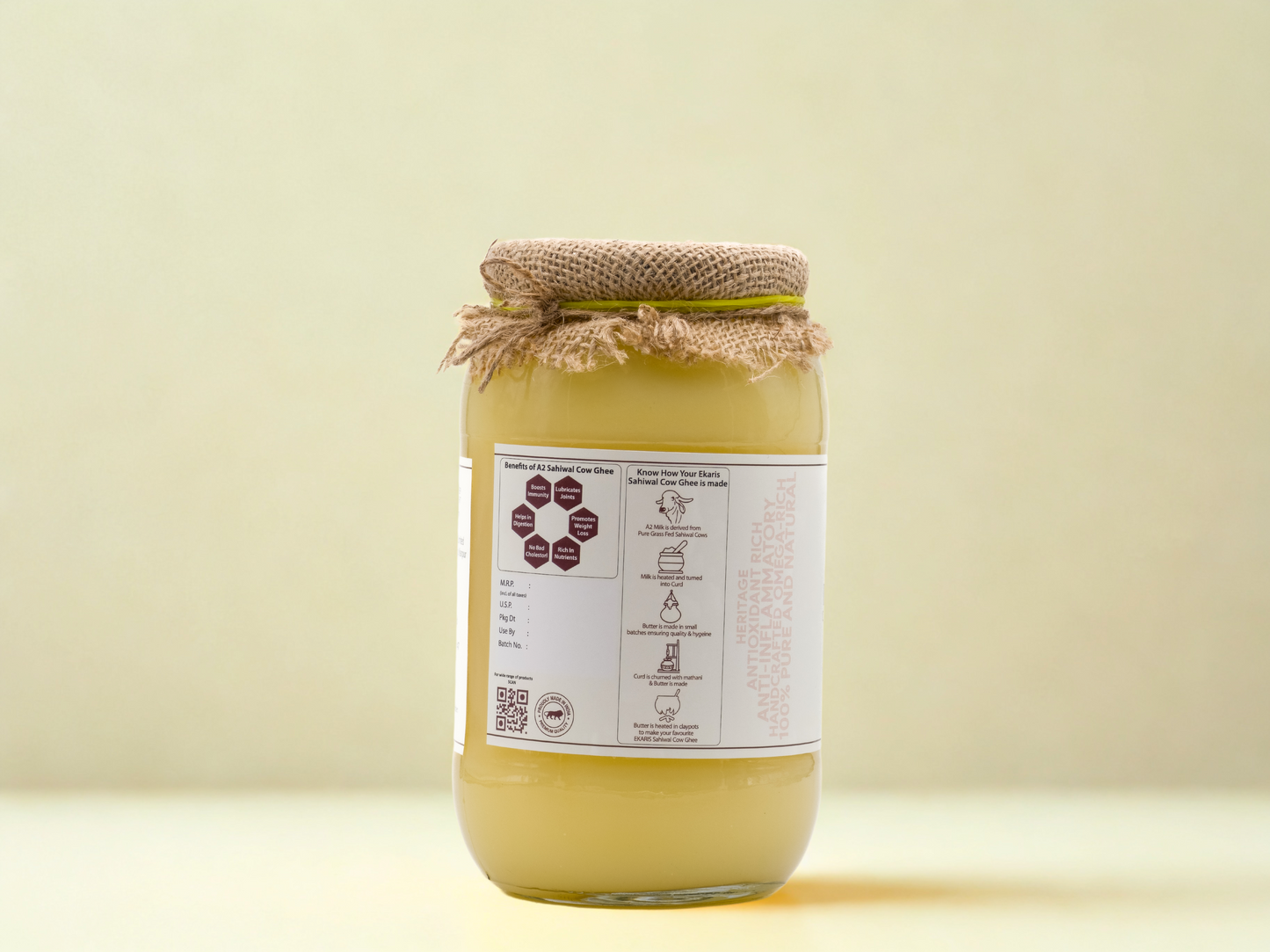 Ekaris Sahiwal Cow Ghee