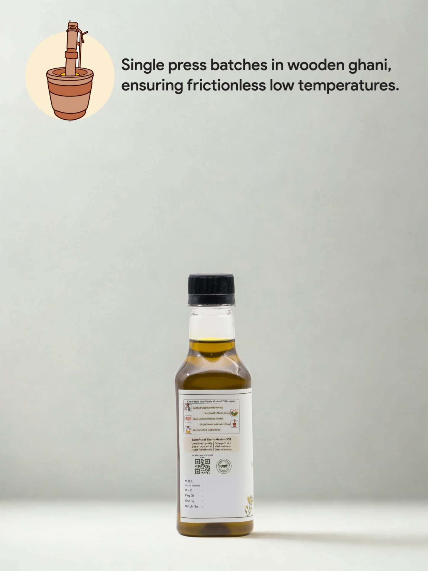 Wood Pressed Black Mustard Oil