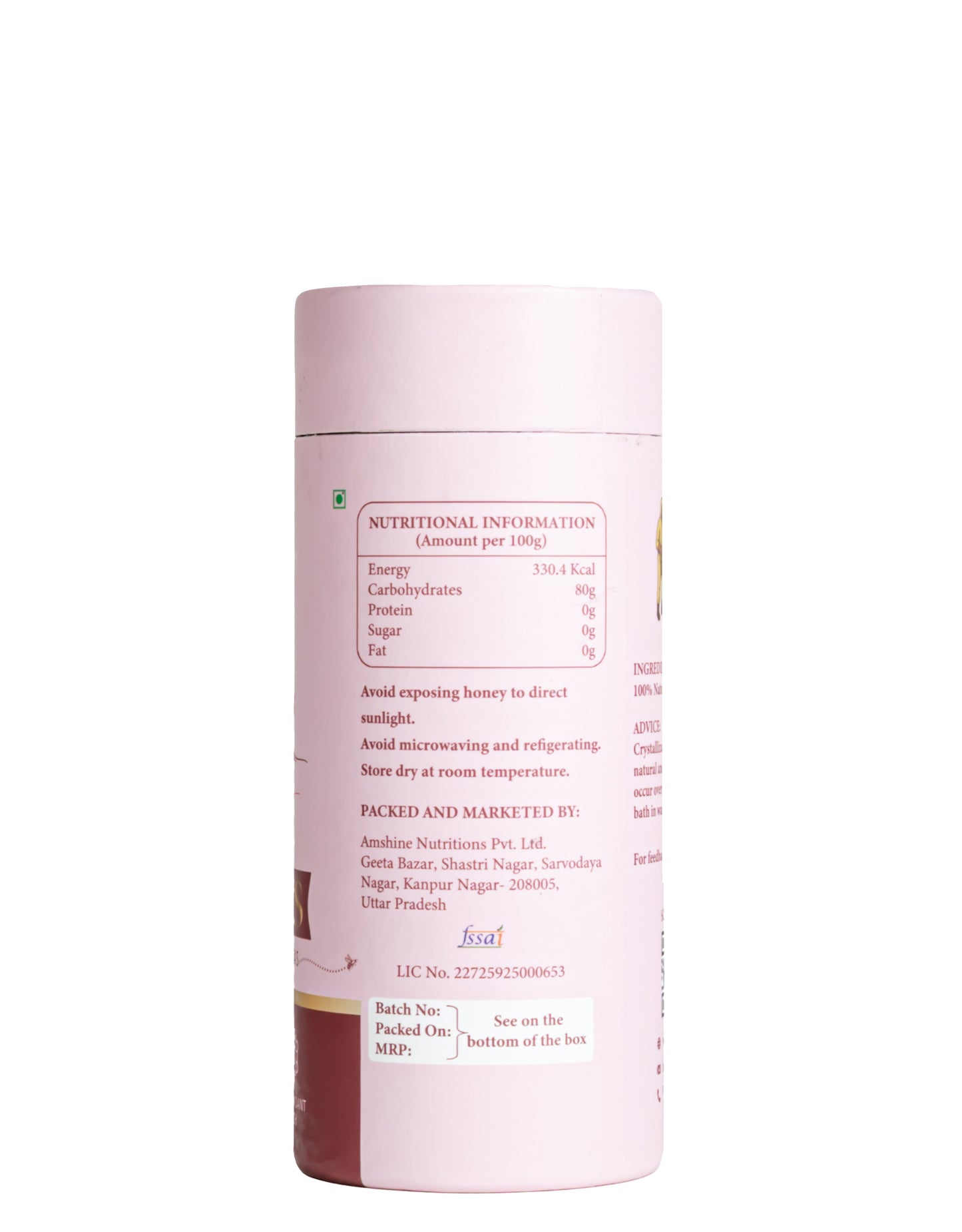 Organic Flavored Honey Sticks | Litchi