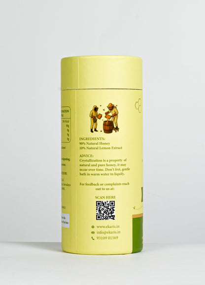 Organic Flavored Honey Sticks | Lemon