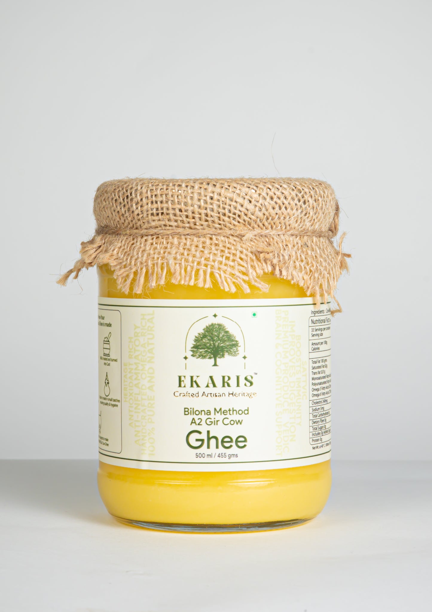 Ekaris A2 GIR Cow Ghee
