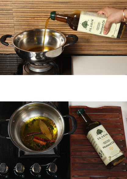 Wood Pressed Black Mustard Oil