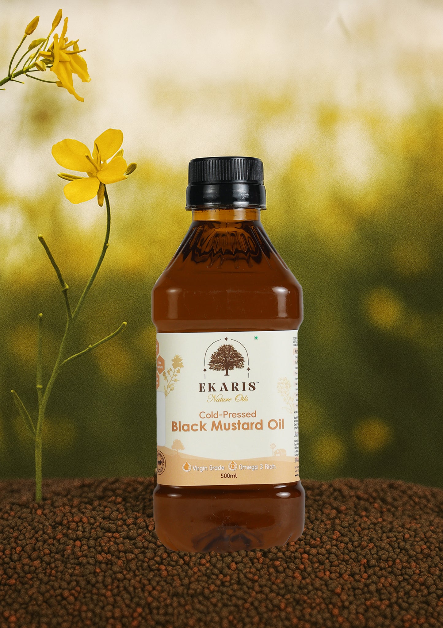 Cold Press Black Mustard Oil