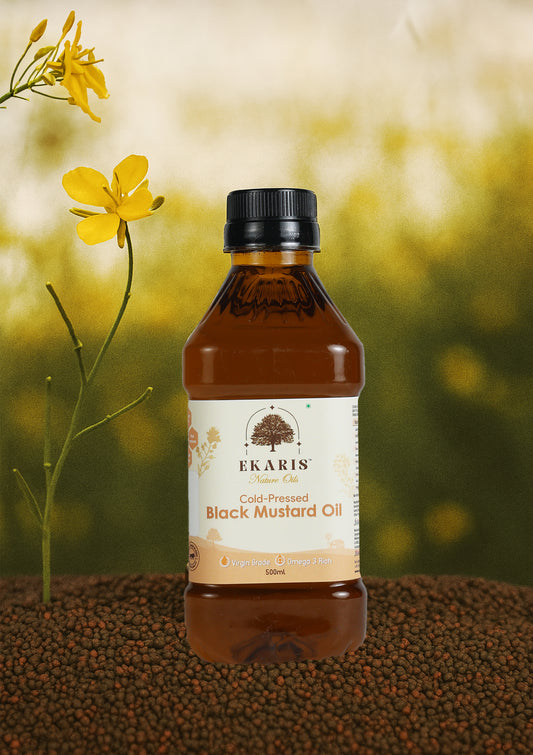 Cold Press Black Mustard Oil