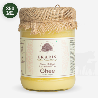 Ekaris A2 Sahiwal Cow Ghee - 250ml