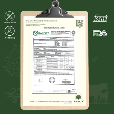 Ekaris VedRatna A2 Cow Ghee