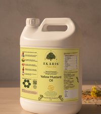 Wood Pressed Yellow Mustard Oil