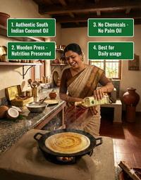 Wood Pressed Coconut Oil