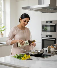 Wood Pressed Black Mustard Oil 5000 ml / 5 Liter