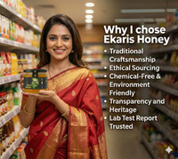 Organic Flavored Honey Jar | Tulsi