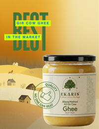 Ekaris A2 Gir Cow Ghee Pure Natural Gujarat - Best A2 Cow Ghee Brand in India