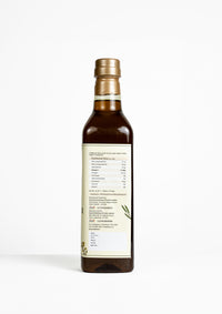 Best Mustard Oil Brands in India for Cooking - Ekaris Wood Pressed Mustard Oil Back Label Ingredients FSSAI Certified