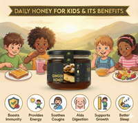 Best Pure Honey in India - Ekaris Ginger Honey Daily Benefits for Kids Boosts Immunity Energy Digestion Growth Sleep